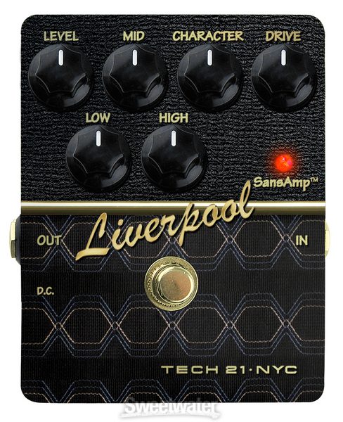 Jessen　TECH 21 NYC Liverpool Tech 21 SansAmp Character Series Liverpool - Liverpool | Sweetwater