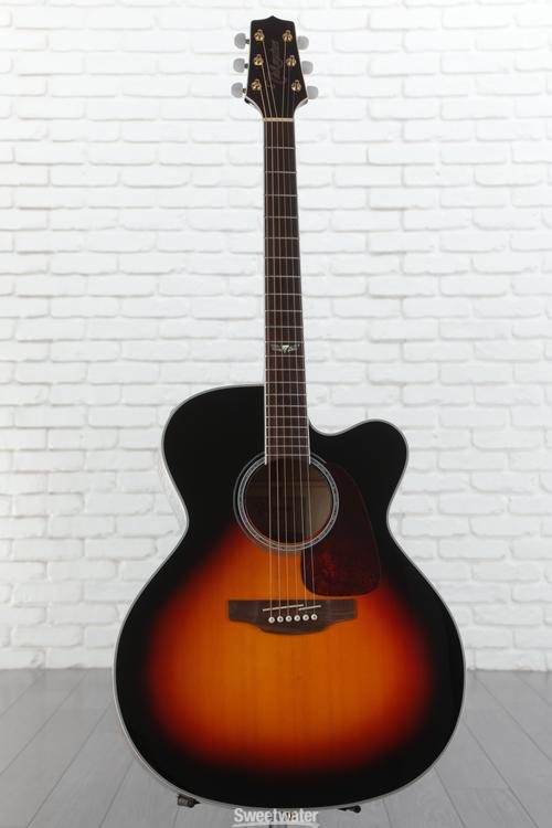 Takamine GJ72CE Jumbo Acoustic-Electric Guitar - Brown Sunburst 