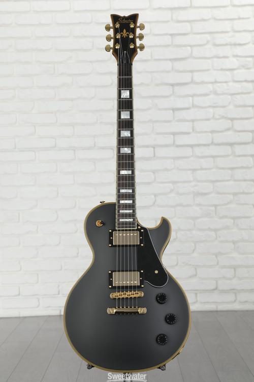 Schecter Solo-II Custom Electric Guitar - Aged Black Satin