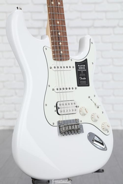 Fender Player Stratocaster HSS - Polar White with Pau Ferro Fingerboard