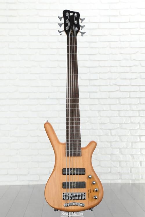 Warwick RockBass Corvette Basic 6-string Bass Guitar - Natural