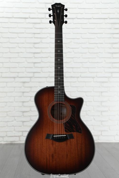 Taylor 324ce Acoustic-electric Guitar - Tobacco