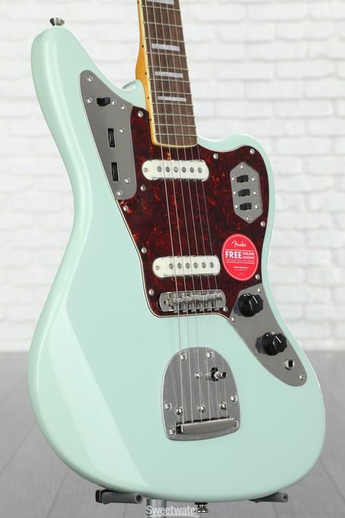 Classic Vibe '70s Jaguar - Surf Green - Sweetwater