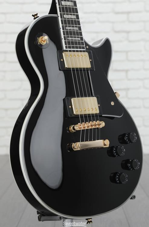 Epiphone Les Paul Custom Electric Guitar - Ebony