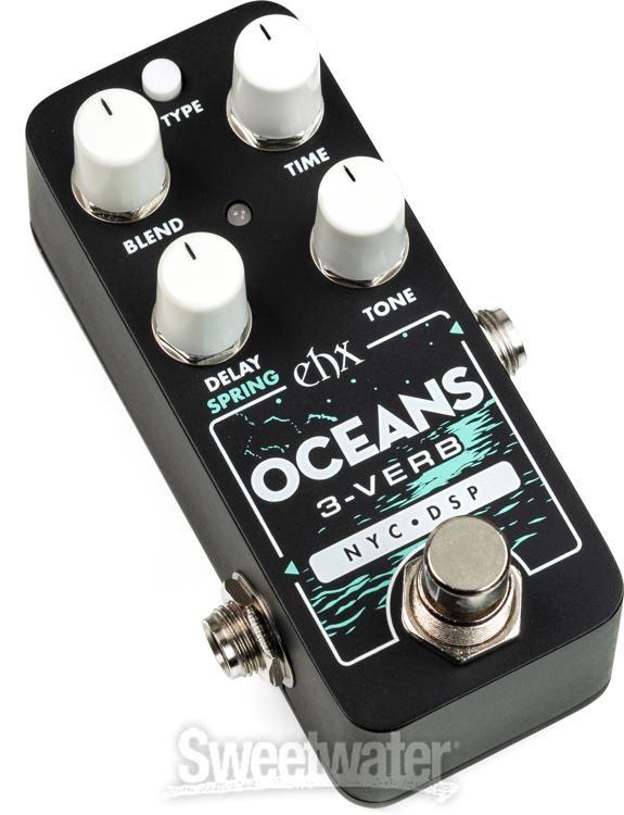 Electro-Harmonix Oceans 3-verb Reverb Pedal | Sweetwater