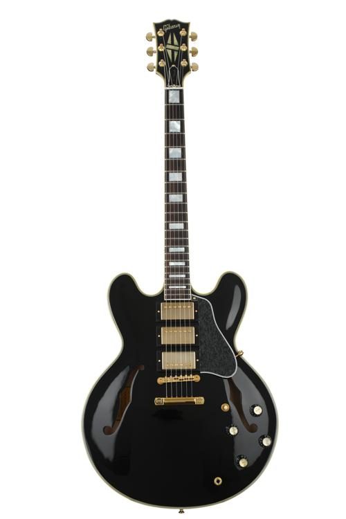 Gibson ES-355 Black Beauty 2018 - Ebony | Sweetwater