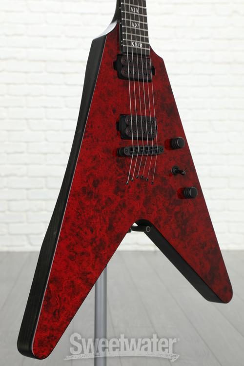 Schecter V-1 Apocalypse - Red Reign