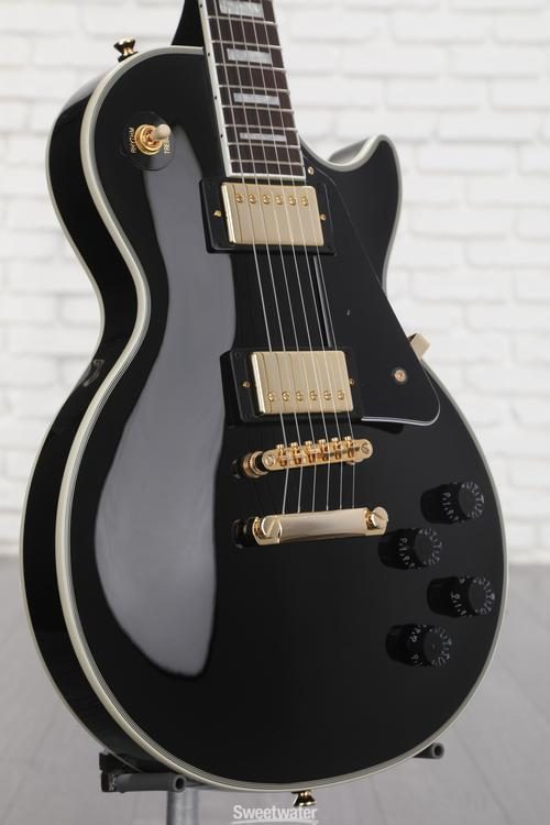 Epiphone Les Paul Custom Electric Guitar - Ebony