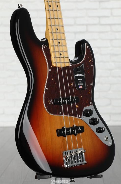 Fender American Professional II Jazz Bass - 3 Color Sunburst with