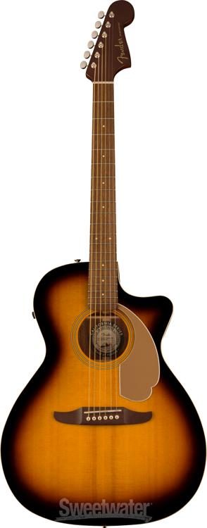 FENDER Newporter Player Acoustic Guitar Electric Neck