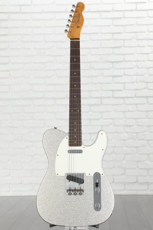 Fender Custom Shop Limited-edition '60 Telecaster Journeyman Relic Electric  Guitar - Silver Sparkle