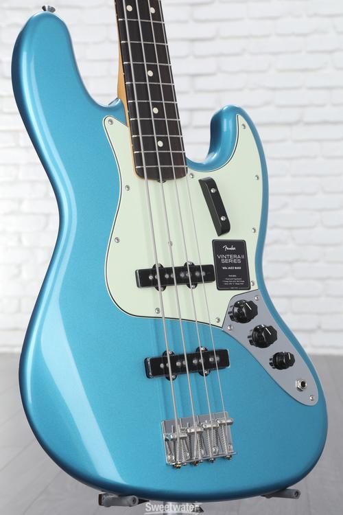 Fender Vintera II '60s Jazz Bass - Lake Placid Blue with Rosewood