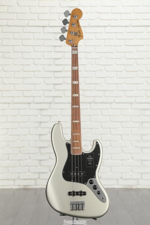 Fender Vintera '70s Jazz Bass - Inca Silver with Pau Ferro Fingerboard