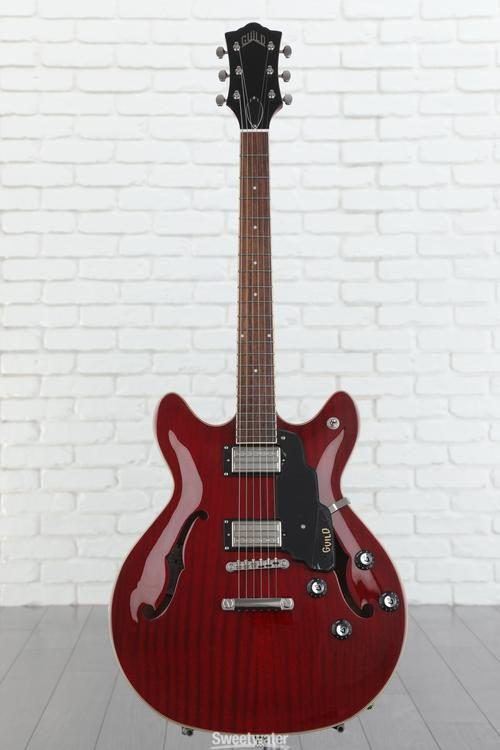 Guild Starfire I DC Semi-hollow Electric Guitar - Cherry Red