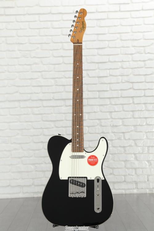 Squier Classic Vibe Baritone Custom Telecaster - Black | Sweetwater