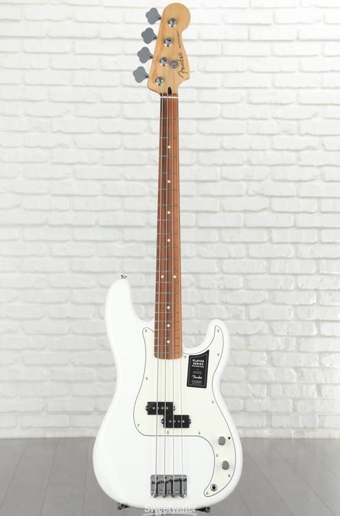 Fender Player Precision Bass - Polar White with Pau Ferro