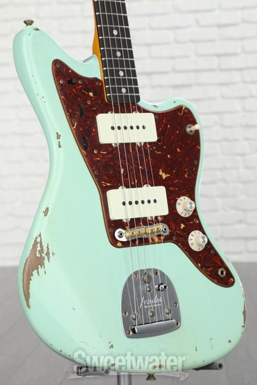 ギター FENDER CUSTOM SHOP Jazzmaster LTD65 Fender Custom Shop 1965 Jazzmaster, Relic, Faded, Aged Surf Green