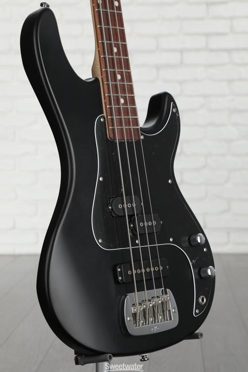 G&L Tribute SB-2 Bass Guitar - Black Frost