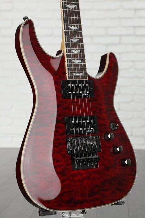 Schecter Omen Extreme-6 FR Electric Guitar - Black Cherry | Sweetwater