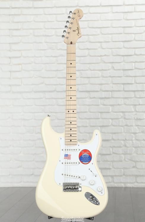 Fender Eric Clapton Stratocaster - Olympic White with Maple 
