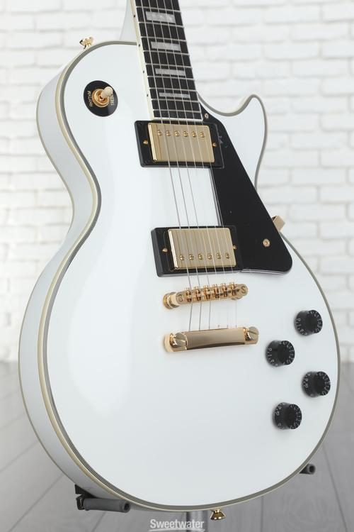 Epiphone Les Paul Custom Electric Guitar - Alpine White