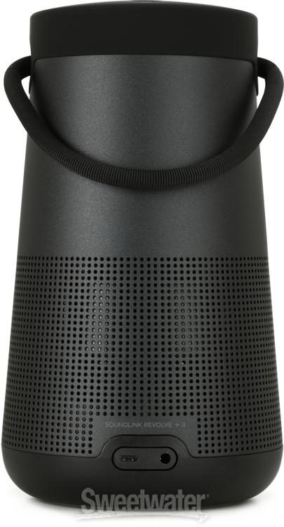 Bose SoundLink Revolve+ II Portable Bluetooth Speaker - Black | Sweetwater