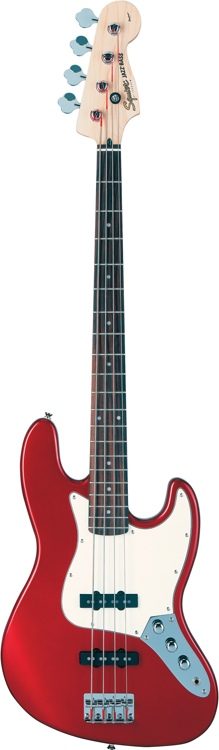 Squier Standard Jazz Bass - Candy Apple Red | Sweetwater