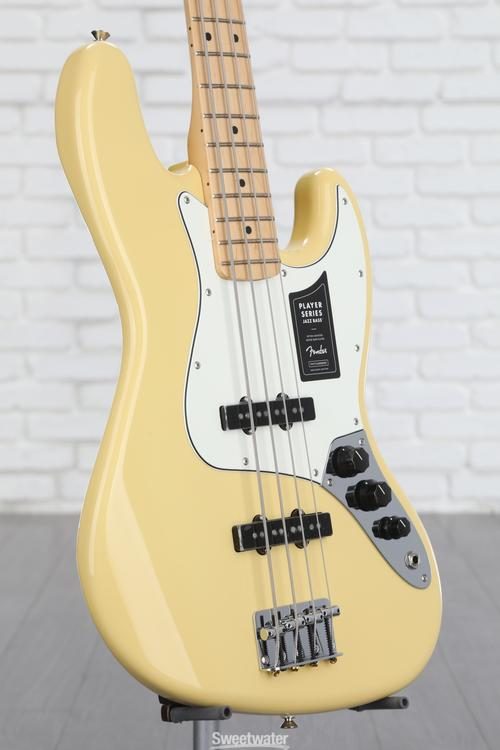 Fender Player Jazz Bass - Buttercream with Maple Fingerboard