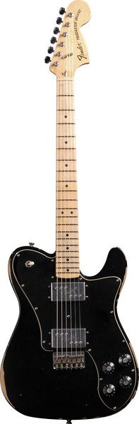 Fender Road Worn '72 Telecaster Deluxe - Deluxe Black | Sweetwater