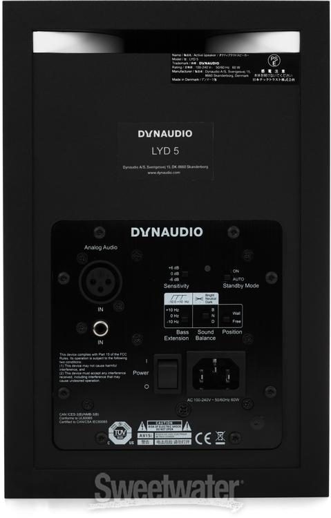 Dynaudio LYD 5 5 inch Powered Studio Monitor (Pair) - White