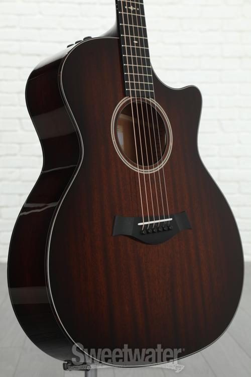 Taylor 524ce V-Class - Shaded Edgeburst, Mahogany Back and Sides