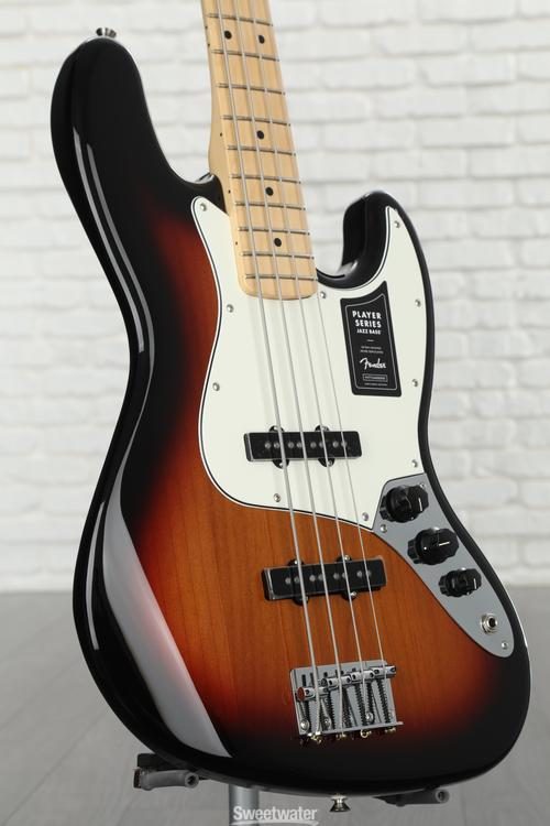 fender player jazz bass フレットレス/サンバースト | nate-hospital.com