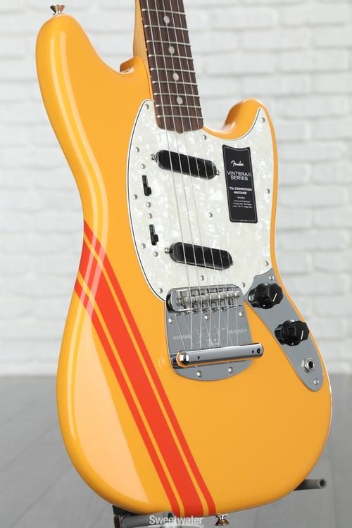 Fender Vintera II '70s Mustang Electric Guitar - Competition Orange