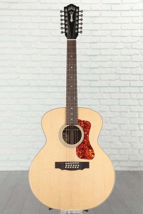 Guild F-1512 Jumbo 12-string Acoustic Guitar - Natural Reviews