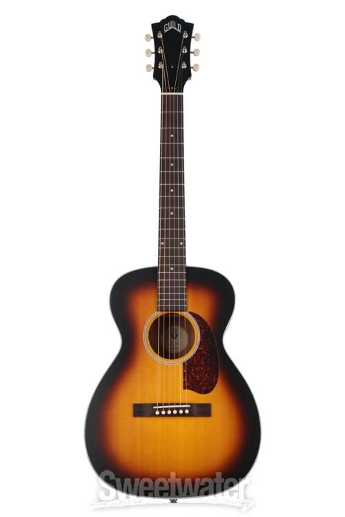 Guild M-40E Troubadour Acoustic-Electric Guitar - Antique Burst