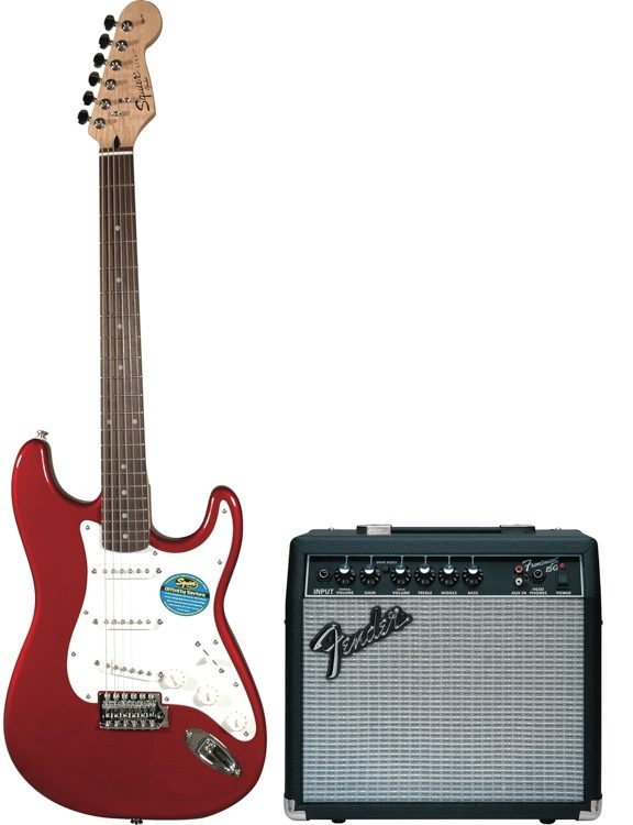 ギター Squier Stratocaster Affinity SSS Amazon.com: Squier Affinity Series Stratocaster Electric Guitar