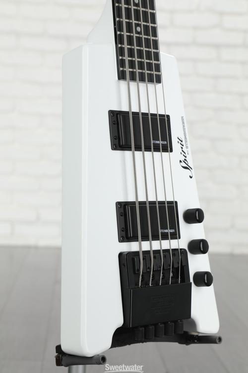 Steinberger Spirit XT-25 5-string Bass Guitar - White Reviews