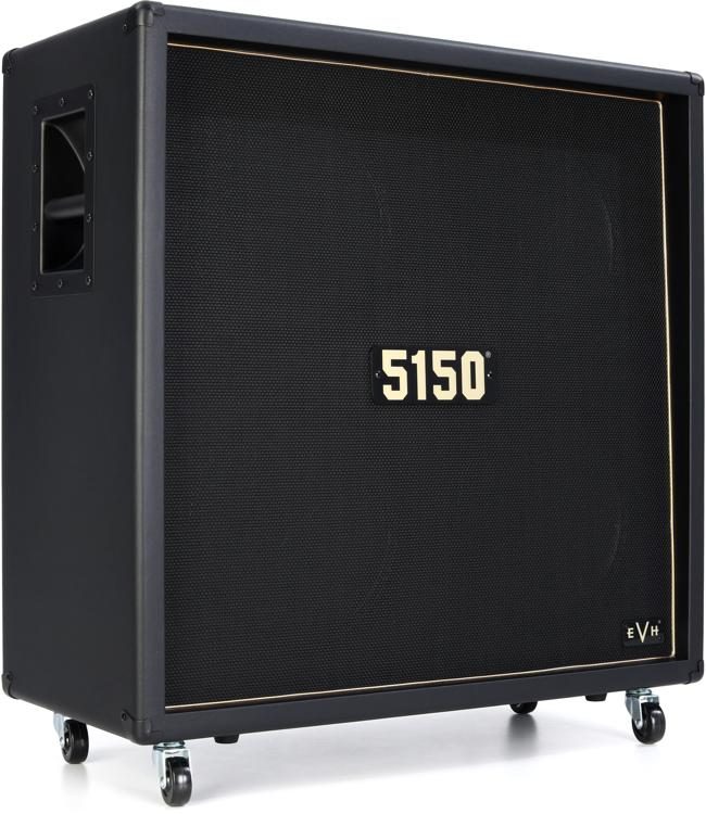 EVH 5150 Iconic Series EL34 160-watt 4 x 12-inch Cabinet - Black