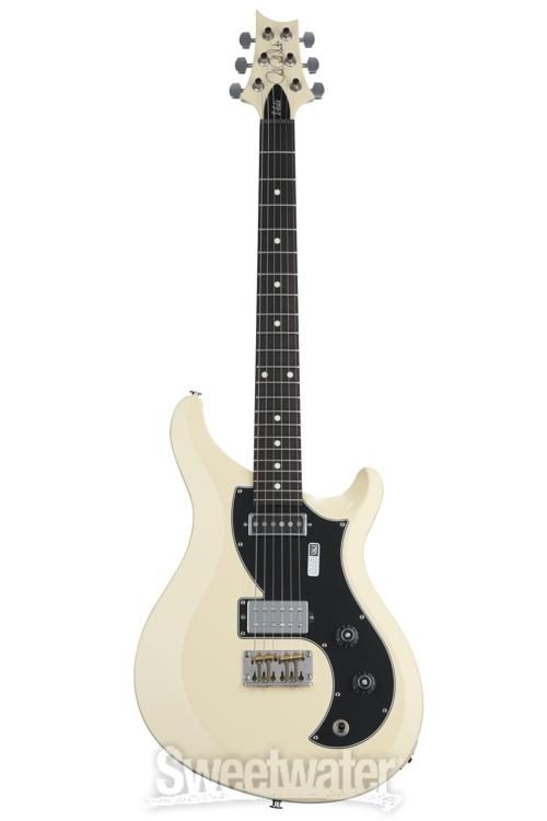 PRS S2 Vela Electric Guitar - Antique White Gloss | Sweetwater