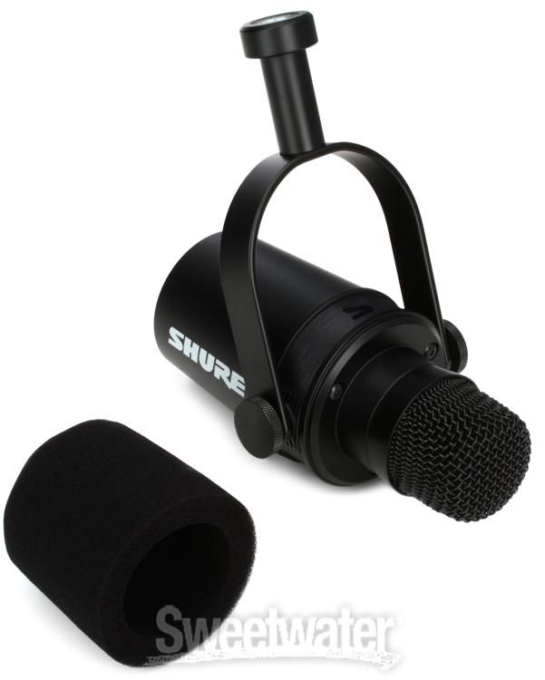 Shure MV7X Dynamic Broadcast Microphone - Black | Sweetwater