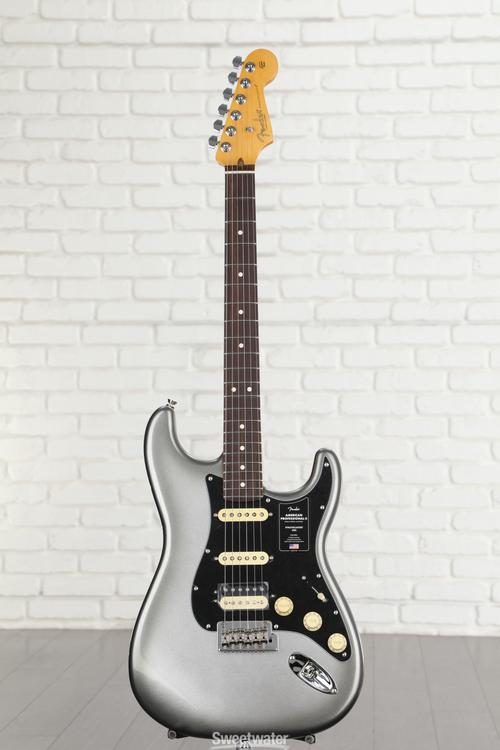 Fender American Professional II Stratocaster HSS - Mercury with Rosewood  Fingerboard