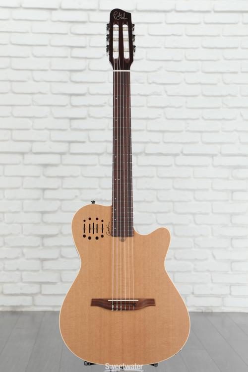 Natural　Acoustic-Electric　Sweetwater　Godin　Nylon　MultiAc　Encore　Guitar　Semi-Gloss