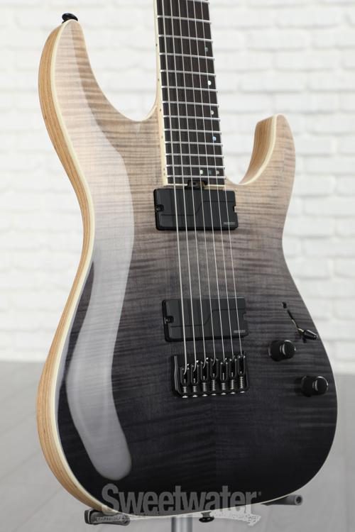 Schecter C-7 SLS Elite - Black Fade Burst