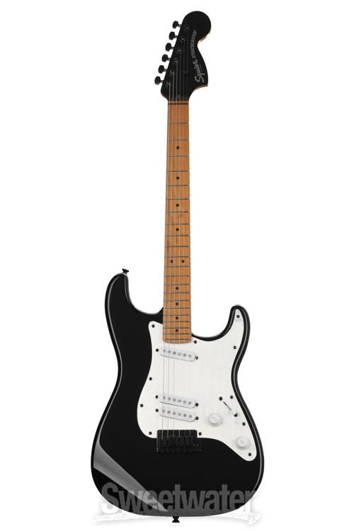 Squier Contemporary Stratocaster Special - Black with Silver Anodized  Pickguard