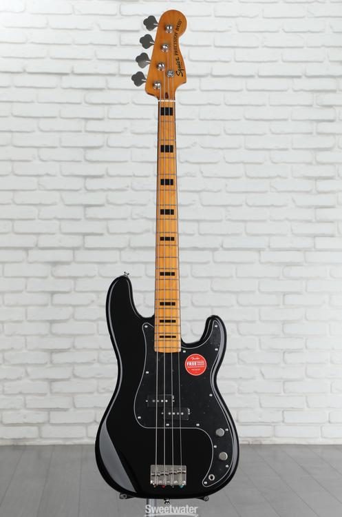 Squier Classic Vibe '70s Precision Bass - Black | Sweetwater