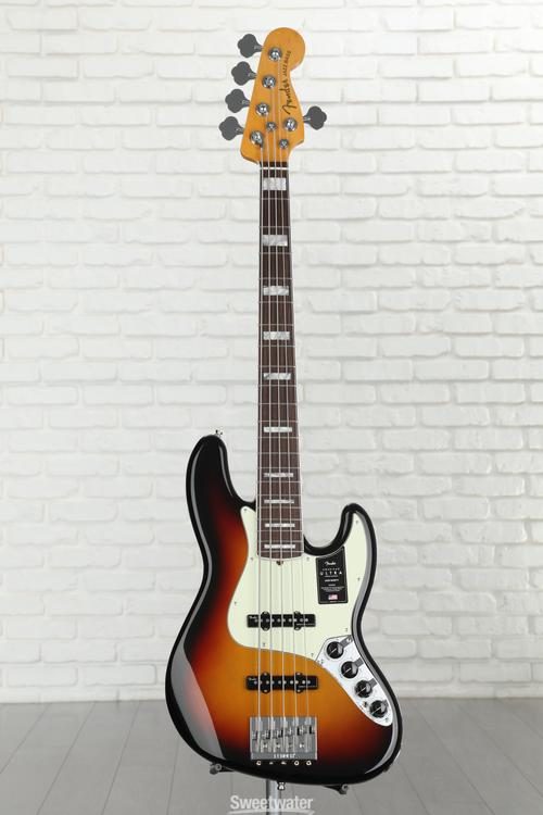 Fender American Ultra Jazz Bass V - Ultraburst with Rosewood Fingerboard