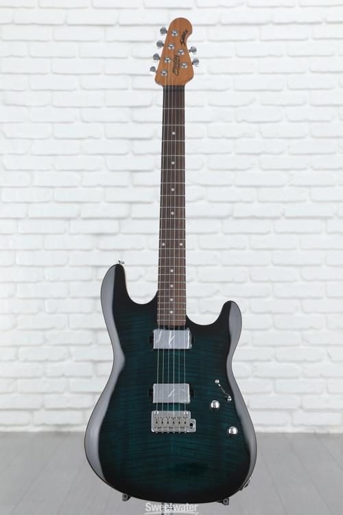 Sterling By Music Man Sabre Electric Guitar - Deep Blue Burst