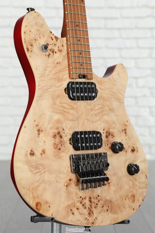 EVH Wolfgang WG Standard Exotic Poplar Burl Electric Guitar