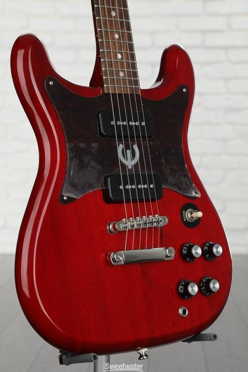 Epiphone Wilshire P-90s Electric Guitar - Cherry | Sweetwater