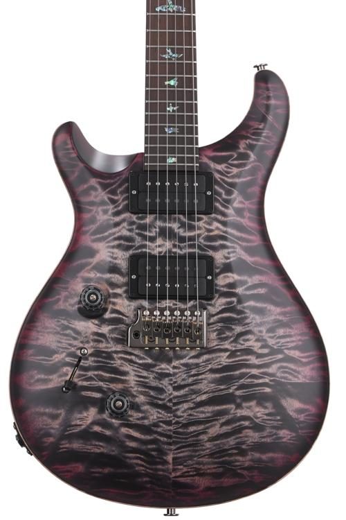 ギター PRS Custom24 10top Lefty PRS Custom 24 Aquamarine Quilted Maple 10 Top Lefty (594